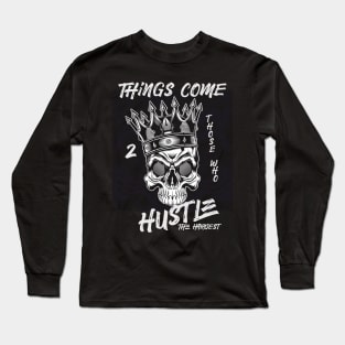 hustler tee Long Sleeve T-Shirt